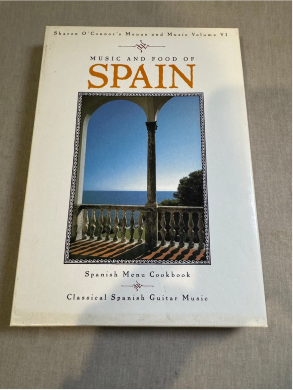 Sharon O'Connor's Music and Food of Spain Cookbook with CD Volume VI